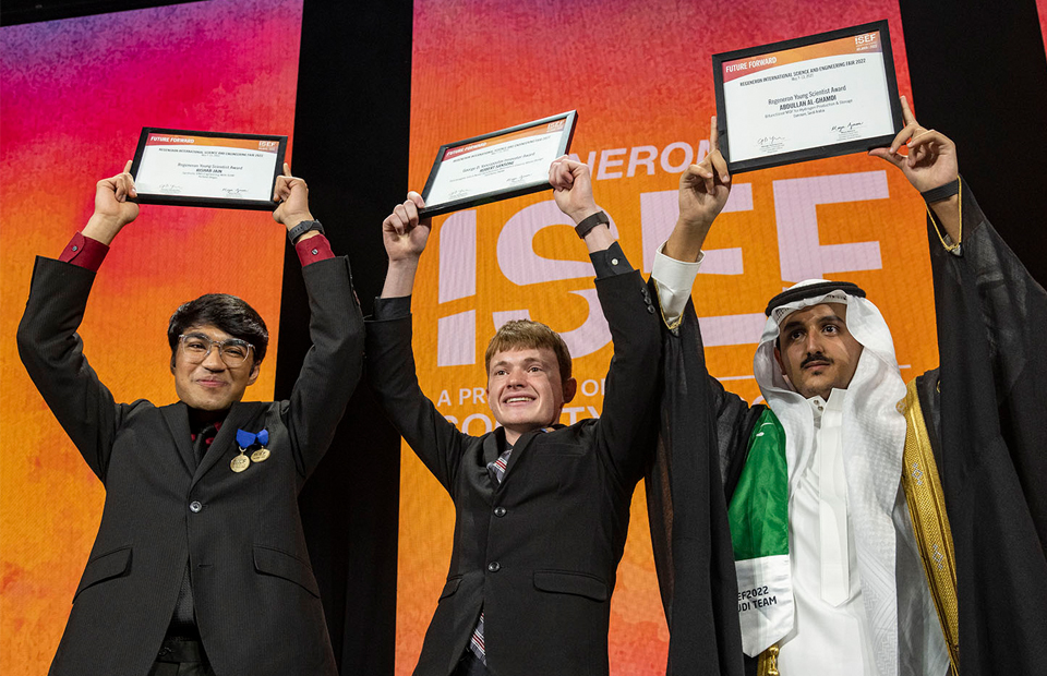 SSEF Wins at ISEF: High School scientists from around the world win nearly $8 million in awards, scholarships at the Regeneron International Science and Engineering Fair